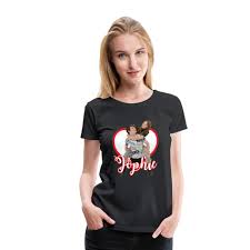 High quality fergi gifts and merchandise. Jophie Official Jentzen Ramirez Sophie Fergi Women S Premium T Shirt Design Hut 4u Women Womens Shirts Shirts