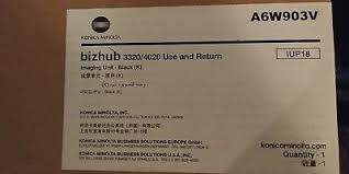Check the printhead unit cables jlsu1 and j6 for proper connection. New Genuine Konica Minolta Bizhub 3320 4020 Black Imaging Unit A6w903v Iup18 Laser Drums Computers Tablets Networking Worldenergy Ae