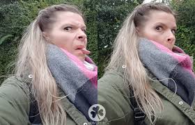 Haarschaum in die haare zu kneten. Bis Einer Heult Curly Girl Methode Glattes Haar