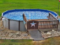Above Ground Pools Swimming Pool House Pool Decks In Ground Pools