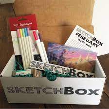 Sketchbox Cratejoy Subscription Box Marketplace Craft Box Subscription Craft Subscription Sketch Box