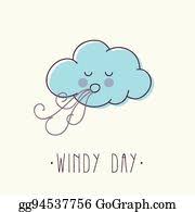 Online wind clip art 8kb 300x300. Windy Day Clipart Lizenzfrei Gograph