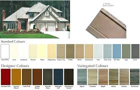 aluminum siding color vinyl chart mastic colors house fort