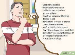 How do you get a fire permit in california? How To Apply For A Ccw In California With Pictures Wikihow