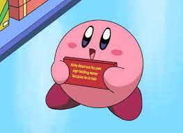 Kirby super smash beta 0.3 is out! Kirby Deserves It Memes