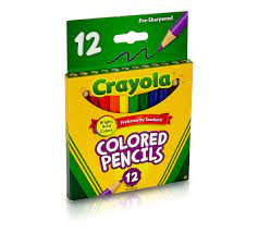 12 bright, intense colors with smooth lay down. Short Colored Pencils 12 Count Coloring Supply Crayola Com Crayola