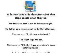 The robot again slapped the son. Pin On Jokes