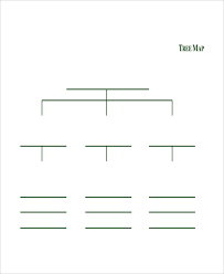 Tree Map Template Business Form Letter Template