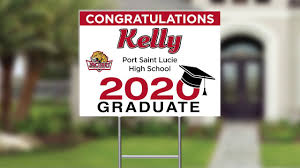 There are 2365 diy yard sign for sale on etsy, and they cost $32.09 on average. Celebrate Your Graduate Personalized Graduation Yard Signs Youtube