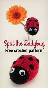 Good for beginners to toy making and for using up leftover scraps of yarn from your stash. 10 Amigurumi Ladybug Patterns Crochet Ladybug Fun Crochet Projects Crochet