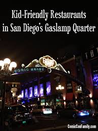 Kid Friendly Restaurants In San Diego Gaslamp Quarter Sdcc Comic Con Family San Diego Gaslamp San Diego Restaurants San Diego Travel