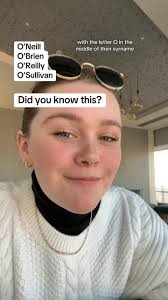 🇮🇪 An insight into your name! ☘️ Do you know anyone with O’ or Mac in  their name? ☝🏼✨ You might also ask why are certain Irish last names that  begin with an “O’” much more popular without the O among ...