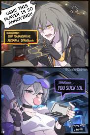 CesarZebrah on X: Gamer rage , Trailblazer edition honkaistarrail  SilverWolf Stelle t.coMKiyIei3XX  X