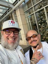 Family and I at Friday night Smackdown, last night… dressed up as Oggie  boogie-Cena. Alexa Bliss, and Jack Skellington-Cody Rhodes!