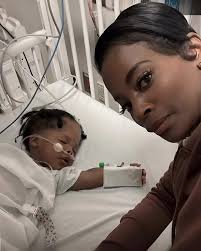 Prayers up for Shamea Morton and her family. Last night she shared a  heartbreaking photo of her baby girl Shaylo in the emergency room battling  health complications. This may also shed light