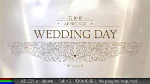 Your wedding day is one you'll want to remember forever, and many couples are freezing that why create it from scratch when there are templates ready to be downloaded? Wedding Slideshow Template After Effects Templates