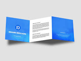 Therefore, this free mockup available for instant download. Square Brochure Mockup Free Psd Free Psd Templates