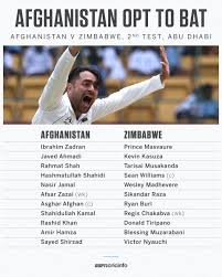 Live streaming pakistan vs zimbabwe: Saransh Sahani On Twitter Afghans Are Weak Against Zimbabwe In Tests Pakistan Will Be Able To Compete With Zimbabwe