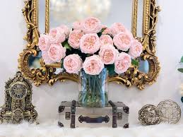 Catering to all budgets and decor schemes. 18 Large Real Touch Centerpiece Pink Centerpiece Dinning Room Centerp Flovery