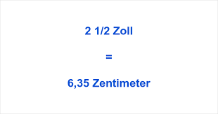 2 1/2 Zoll in cm | 2 1/2 Inches in cm Umrechnen | 2 1/2″ in cm