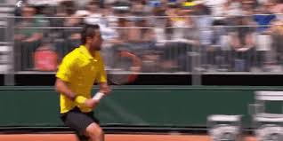The fact that it could be all tied up after 58 meetings is fun to think about, but it is hardly the most relevant statistic. Funny Gifs Djokovic Gif Vsgif Com