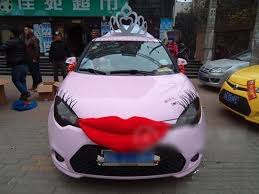 Car Lashes Lips Crown O My Girly Car Eyelashes For Cars Custom Car Stickers