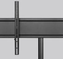 Dual VESA Panel for Mobile Stand, Black ADV-1881