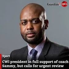 Cricket West Indies (CWI) president Dr Kishore Shallow is fully supporting  West Indies Head Coach Daren Sammy amid the calls for his removal by former  players after the Test series against Australia