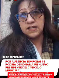 Elección de un Nuevo Presidente del Concejo Municipal