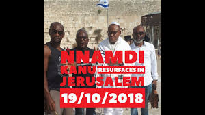 Nigerian separatist leader, nnamdi kanu, was located and brought back to nigeria to face trial for terrorism, nigeria's minister of justice, abubakar malami, said in a press conference tuesday. Breaking Video Nnamdi Kanu Returns In Jerusalem Seen Praying Youtube