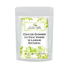 Ceai De Ghimbir Cu Ceai Verde Si Lamaie Natural 100 G Emag Ro