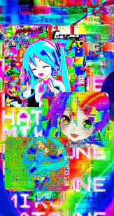 Hatsune Miku Wallpaper Miku Glitchcore Wallpaper Hatsune Miku