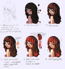 Copic markers give you pure colors with zero compromises. Images Of Digital Art Anime Skin Coloring Tutorial