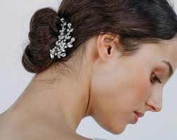 MARA // Diamond Hair Barrette Bobby Pin, Rhinestone Hair Pins, Diamond Hair  Clips,modern Hair Clip, Prom Hair Pin, Bride Crystal Hair Pins