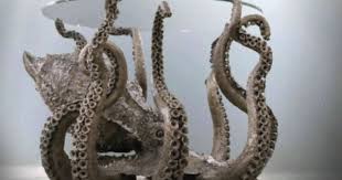 Love It Octopus Metal Steampunk House