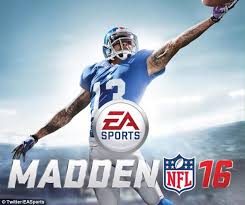 Nfl coloring pages odell beckham jr. Odell Beckham Jr Named On Madden Nfl 16 Cover With New York Giants Receiver The Youngest Player To Do So Daily Mail Online