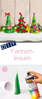 Diy Tannenbaum Die Umgestulpten Papptuten Lackieren Und Fertig Ist Die Tannenbaumdeko Diy Christmas Selbstgemachte Deko Ideen Haus Und Garten Tannenbaum