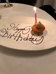 Birthday celebration happy birthday cake cake party greeting colorful love download a happy birthday image to celebrate your loved one. Happy Birthday Me Bild Von Savoy Grill Gordon Ramsay London Tripadvisor