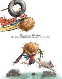 Super Hair O And The Barber Of Doom Copyright C 2013 By John Rocco Published By Disney Hyperion New York Character Design Illustration Illustrators