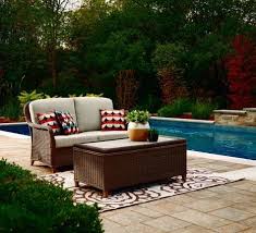 The Beaumont Loveseat And Storage Coffee Table Available Canadiantire Wicker Coffeetable Outdoor Pat Patio Loveseat Outdoor Furniture Sets Love Seat