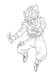 Super saiyan blue or otherwise known as super saiyan god super saiyan is available for both goku and vegeta in the dragon ball fighterz video game. Dragon Ball Coloring Pages Learny Kids