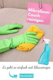 Die folgenden beiden wege bieten sich zur pflege. Microfaser Couch Reinigen Es Geht So Einfach Mit Glasreiniger