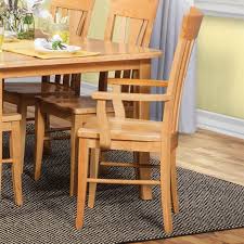 Two (2) amish dining armchair. Amish Natural Cherry Dining Room Arm Chair Bernie Phyl S Furniture By Daniel S Amish Furniture