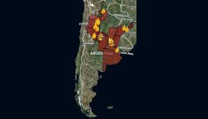 Este es el mapa que hemos encontrado de los toldos, salta, en salta. Asi Esta El Mapa De Incendios En Argentina Voxpopuli Tu Voz Es Noticia