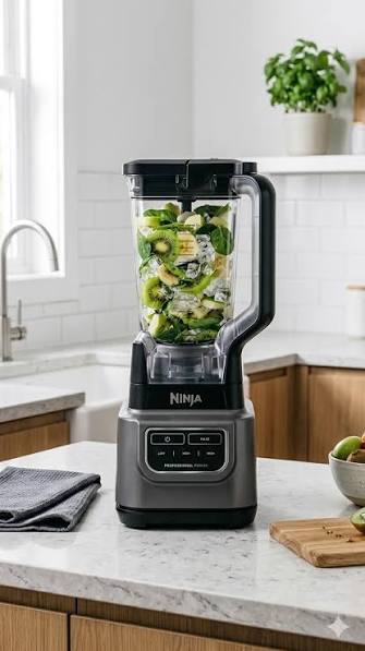 Potencia real para tus recetas diarias: Conoce la licuadora #Ninja , Si  estás cansado de las licuadoras que se quedan pegadas al intentar triturar  hielo o frutas congeladas, este modelo está diseñado ...