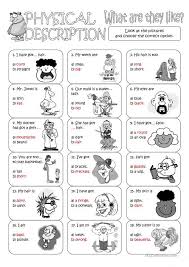 Describing People Greyscale Key English Esl Worksheets For Distance Learning In 2020 Learning English For Kids English Lessons For Kids English Teaching Materials