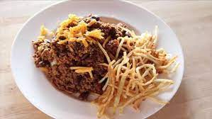 This cheeseburger meatloaf recipe is the perfect meal for a busy weeknight. Ree Makes Chili Cheeseburgers Ladd S Favorite For His Birthday Dinner Food Network Recipes Chili Cheese Burger Food
