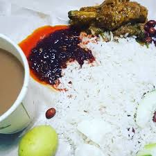 Nasi lemak is a dish originating in malay cuisine that consists of fragrant rice cooked in coconut milk and pandan leaf. Lauk 2 U On Twitter Nasi Lemak Buah Bidara Kopi Susu Rendang Ayam Hari Ini Hari Bersara Chef Melepet Badan Menrenyam Salam Jumaat