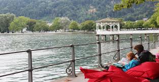 Bregenz, town, capital of bundesland (federal state) vorarlberg, western austria, on the eastern shore of lake constance (bodensee). Bregenz Stadtlesen Das Lesefestival Unter Freiem Himmel Bei Freiem Zu Und Eintritt