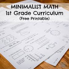 We did not find results for: First Grade Minimalist Math Curriculum Researchparent Com